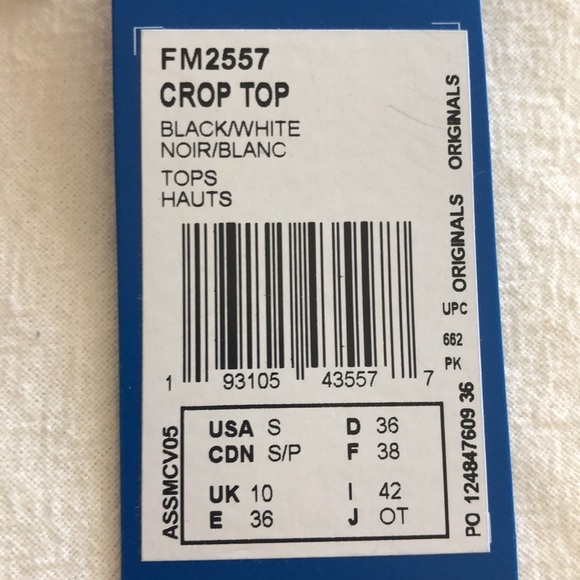 Adidas | Crop Top, nwt - Picture 5 of 5